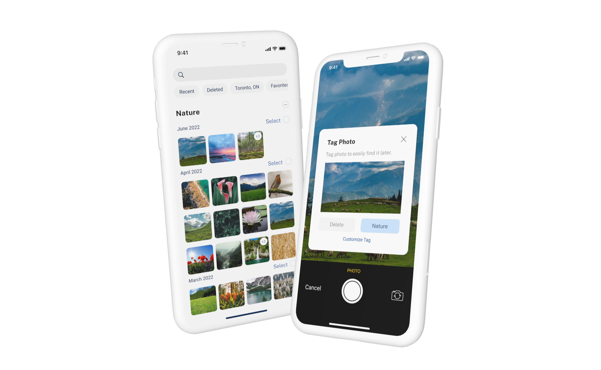 Sorted app mobile mockup